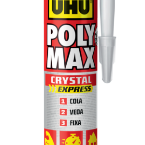 Uhu Poly Max Crystal Transparente Express 300g