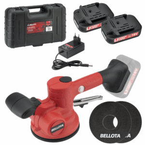 Vibradora Cerâmica Leanvibro Bellota 2Xbaterias 18V 2.Ah