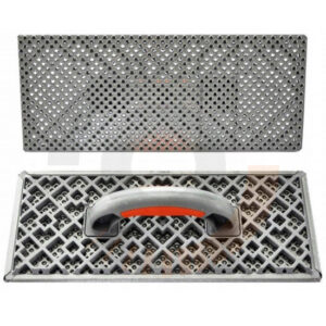 Talocha Lixar Metálica Perfurada 375mm